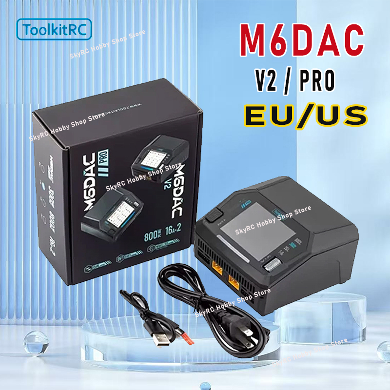 Toolkitrc M6Dac Smart Charger - Cargador Inteligente de Doble Canal ToolkitRC