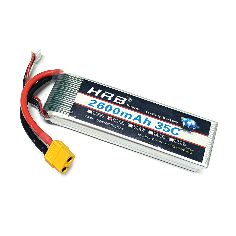 6S Lipo Battery 22.2V 5000Mah - Batería Lipo HRB 2S 3S 4S