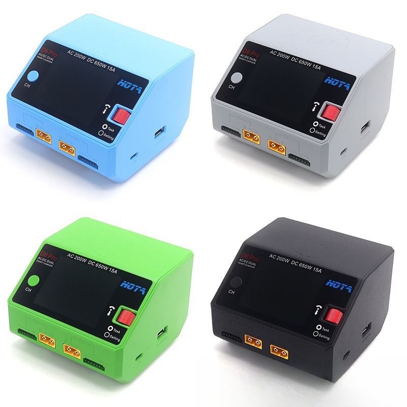 Hota D6 Pro Dual Lipo Charger - Cargador de Equilibrio HOTA D6 Pro