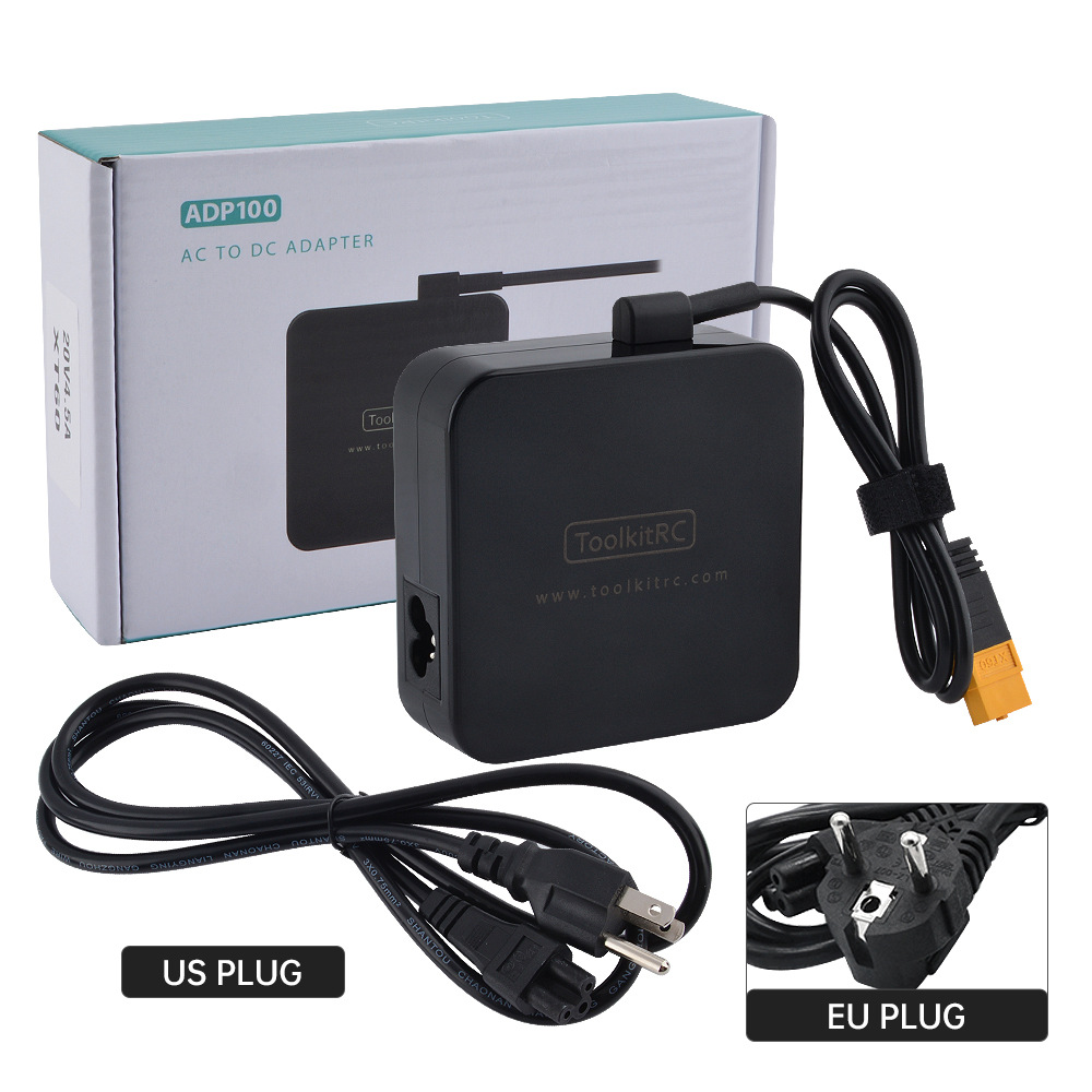 Skyrc B6 Neo Smart Charger - ToolkitRC-adaptador de corriente ADP100, 20v, 5A,