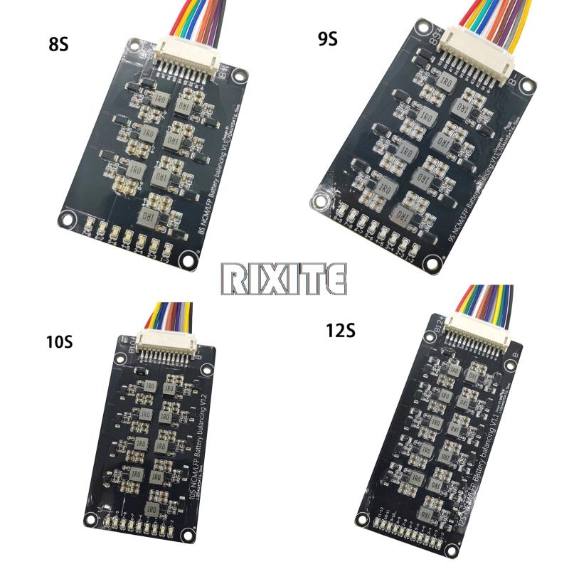 12S Lipo Battery Balancing Board - Placa equilibradora activa BMS 8S 9S
