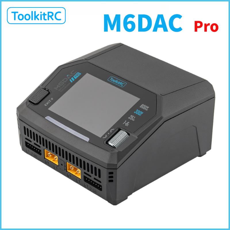 Toolkitrc M6Dac Smart Charger - Cargador de Baterías Lipo Inteligente de