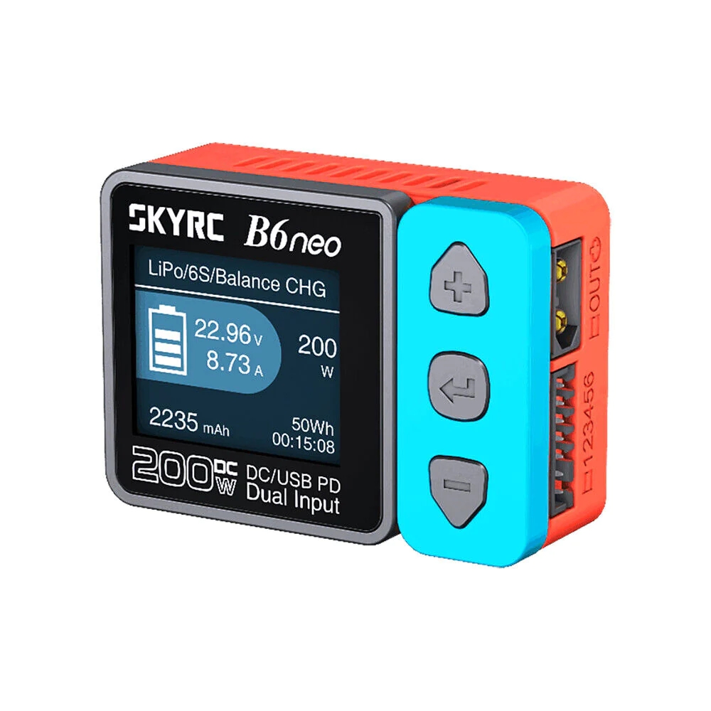 Skyrc B6 Neo Smart Charger - Cargador de Baterías SkyRC B6neo Lipo,