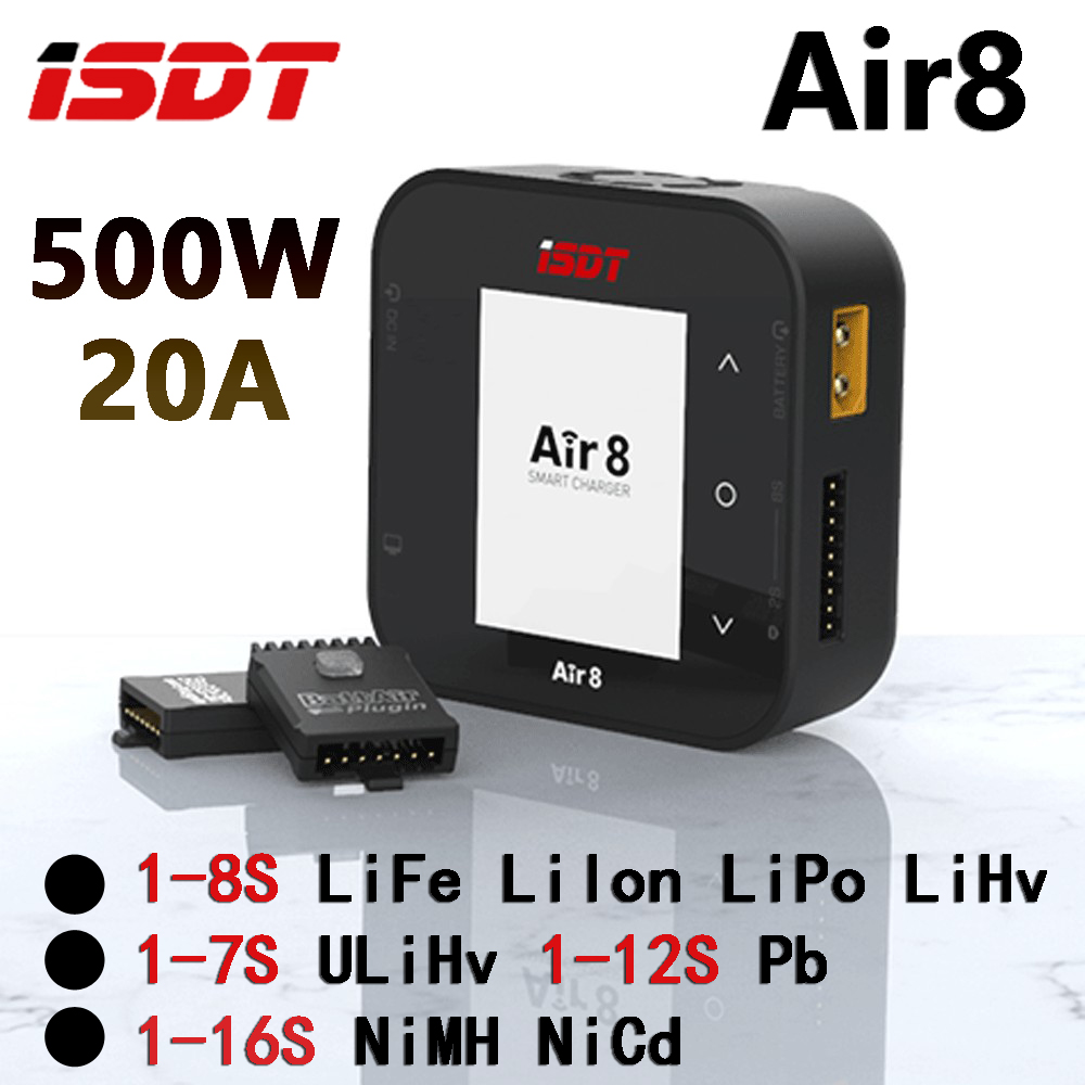 Isdt Air8 8S Lipo Charger - ISDT Air8 DC 500W cargador de