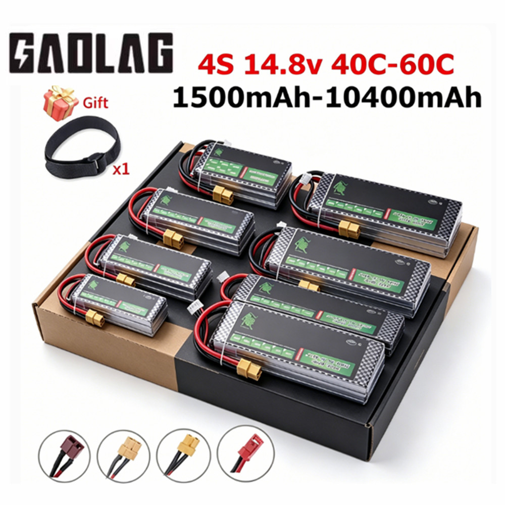 4S Lipo Battery 14.8V 6000Mah - Batería Lipo 4s 1500mah 2200mah 2800mAh