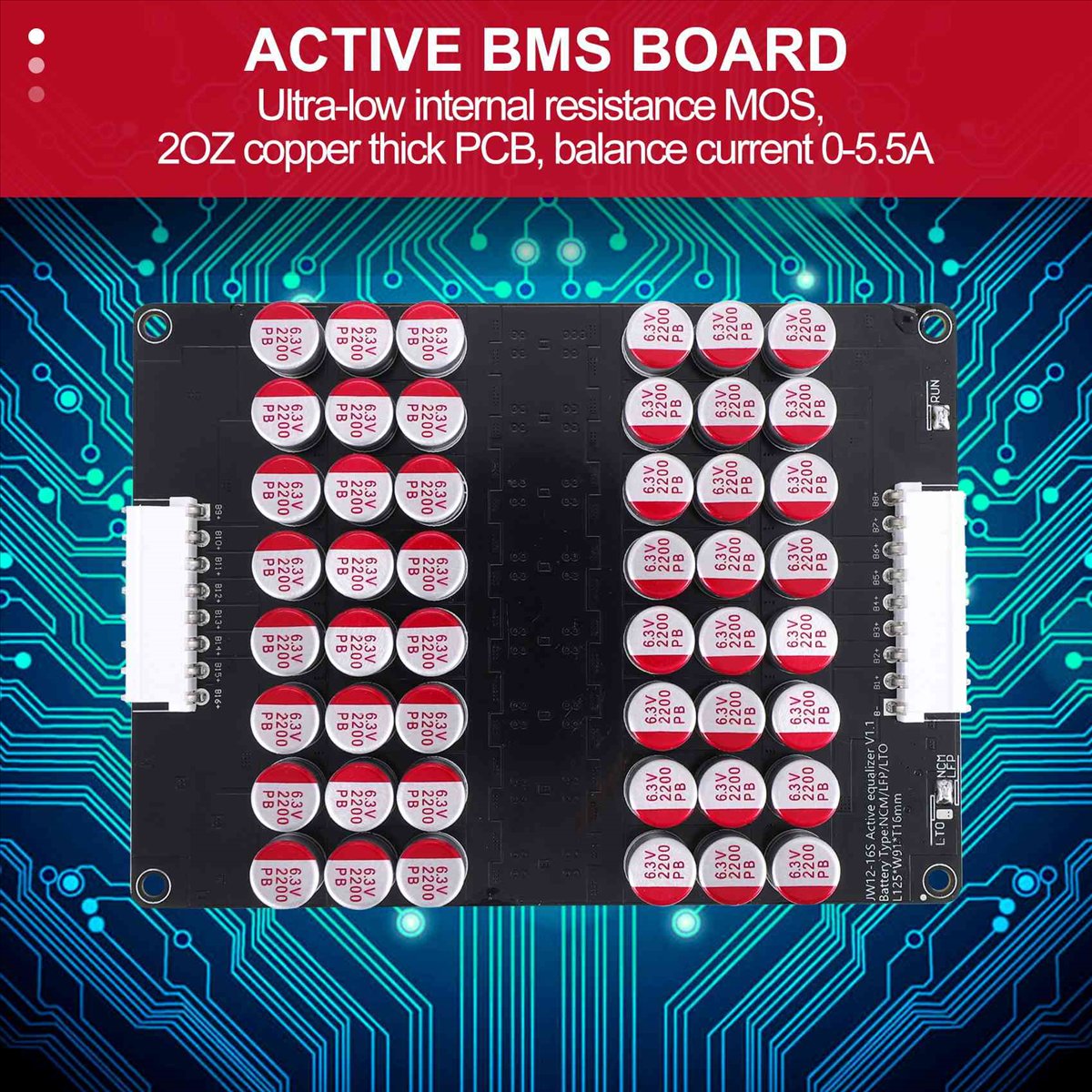 12S Lipo Battery Balancing Board - * ONE DAY 12S 13S 14S