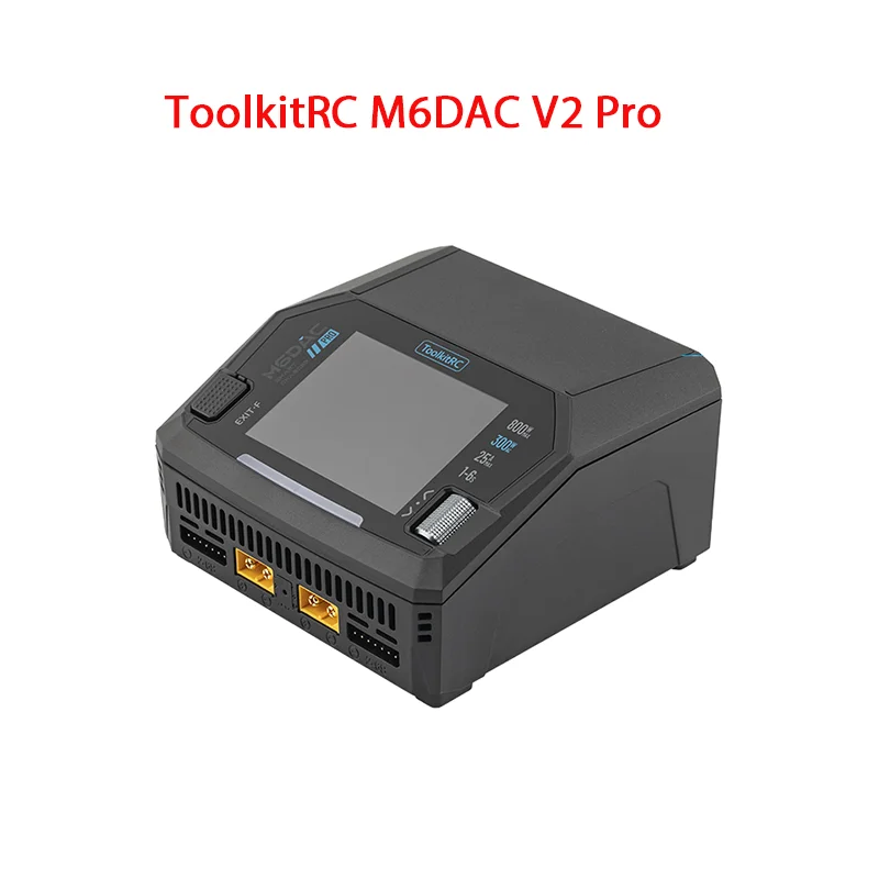Toolkitrc M6Dac Smart Charger - Cargador de Baterías LiPo Inteligente ToolkitRC