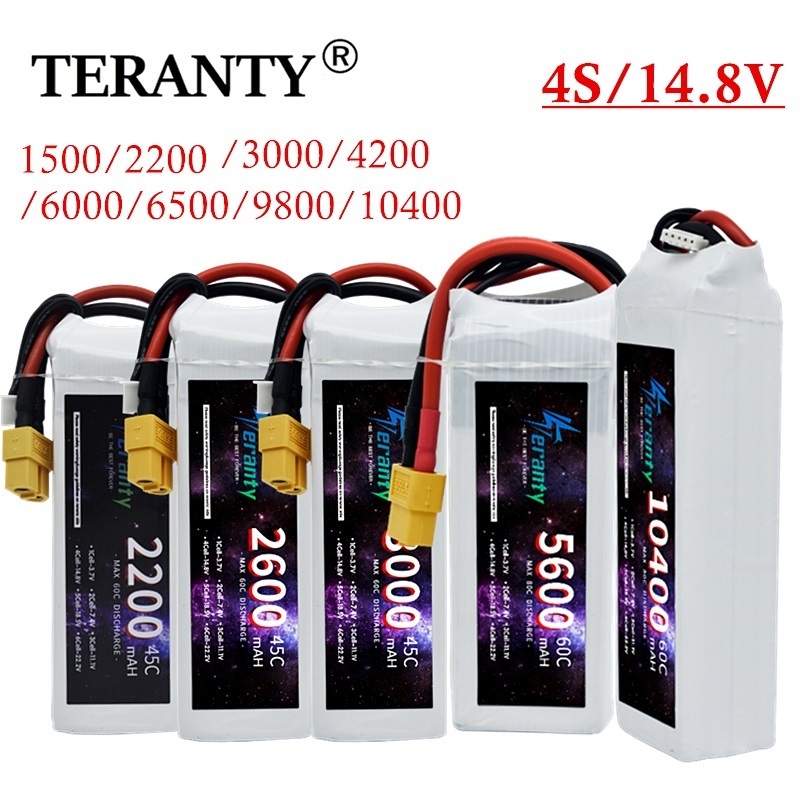 Batería LiPo RC de 14.8V 4S 15 - 4S Lipo Battery 14.8V 6000Mah reseña y precio