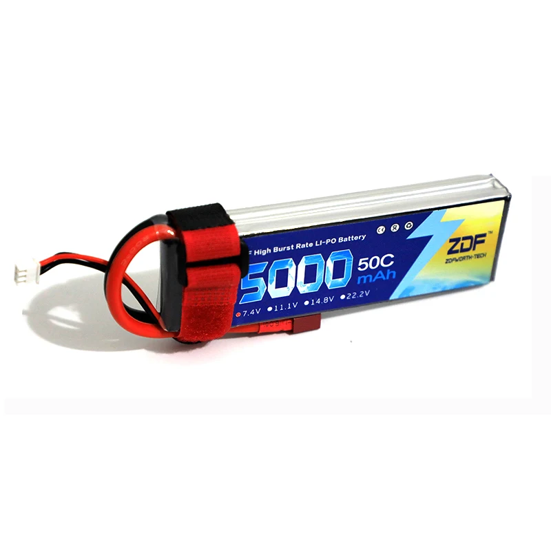 ZDF FPV 450 500 7,4 V 11,1 V 1 - 6S Lipo Battery 22.2V 5000Mah reseña y precio