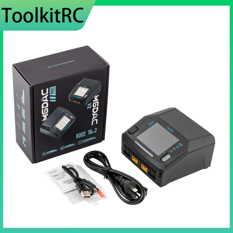 ToolkitRC M6DAC V2 M6DAC Pro c - Toolkitrc M6Dac Smart Charger reseña y precio