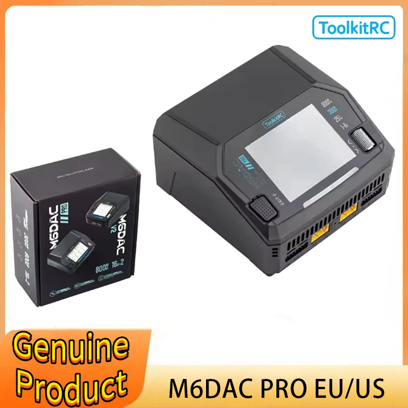 Cargador de Baterías Lipo Inte - Toolkitrc M6Dac Smart Charger reseña y precio