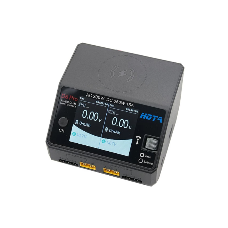 Cargador de batería SNQP HOTA  - Hota D6 Pro Dual Lipo Charger reseña y precio