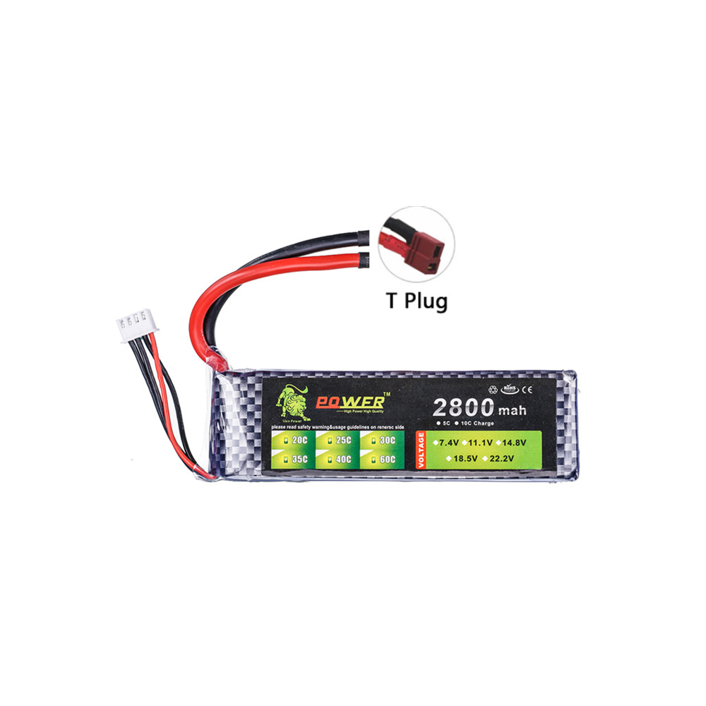 Batería Lipo 2S 3S 4S 1500mah  - 4S Lipo Battery 14.8V 6000Mah reseña y precio