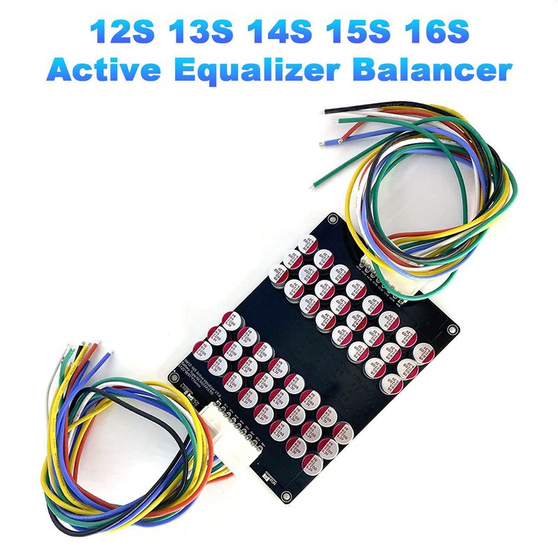 3X 12S 13S 14S 15S 16S Ecualiz - 12S Lipo Battery Balancing Board reseña y precio