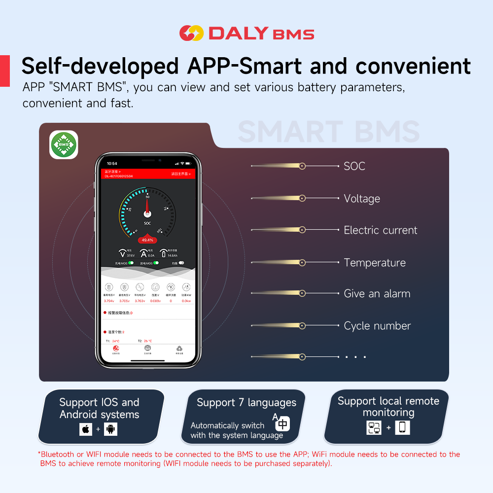 Daly Smart BMS 4S Lifepo4 12V  - Lifepo4 12V 100Ah Bms Bluetooth reseña y precio