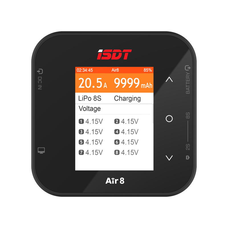 Cargador inteligente ISDT Air  - Isdt Air8 8S Lipo Charger reseña y precio