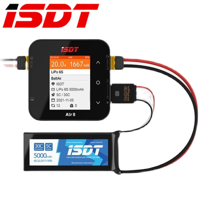 Cargador/Descargador de Baterí - Isdt Air8 8S Lipo Charger reseña y precio