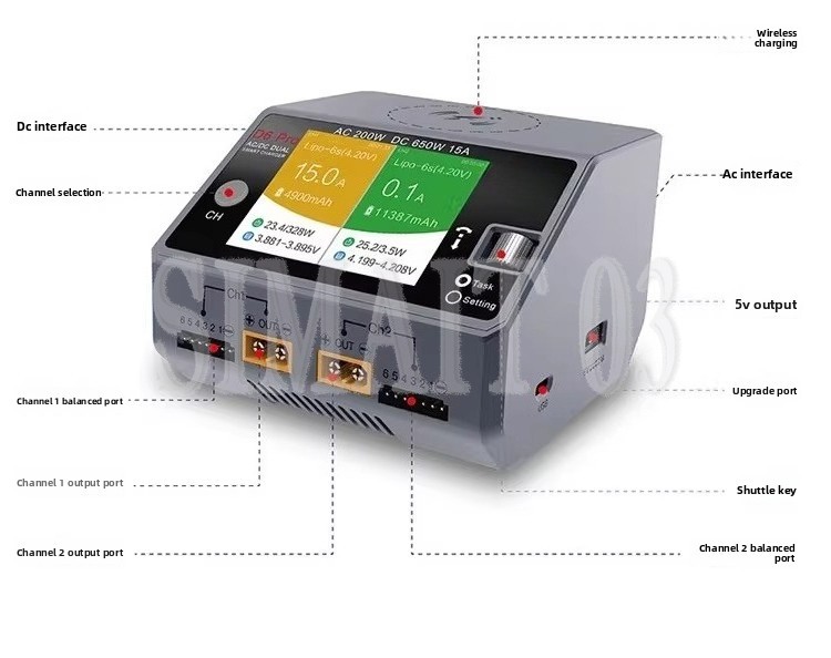 Cargador Inteligente HOTA D6 P - Hota D6 Pro Dual Lipo Charger reseña y precio