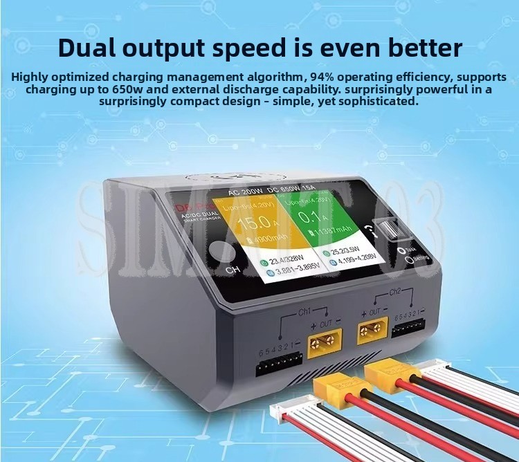 Cargador Inteligente HOTA D6 P - Hota D6 Pro Dual Lipo Charger reseña y precio