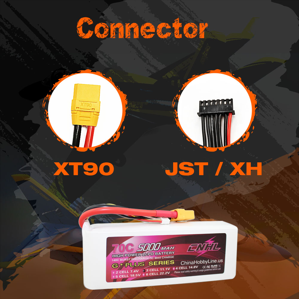 CNHL-batería Lipo 3S 4S 6S, 11 - 6S Lipo Battery 22.2V 5000Mah reseña y precio