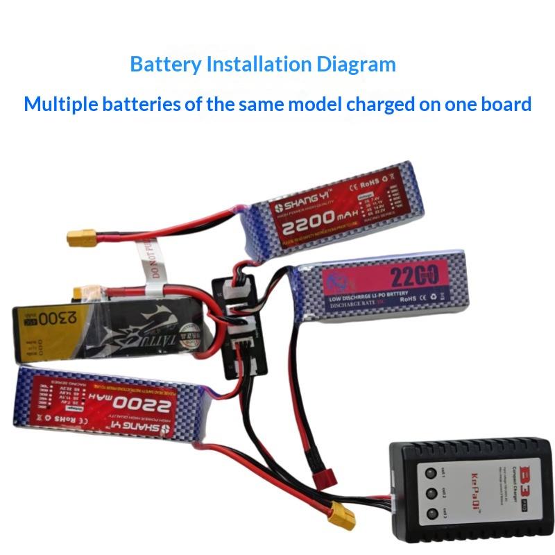 1 Set de Cargador de Batería R - 12S Lipo Battery Balancing Board reseña y precio