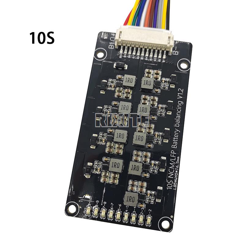 Placa equilibradora activa BMS - 12S Lipo Battery Balancing Board reseña y precio