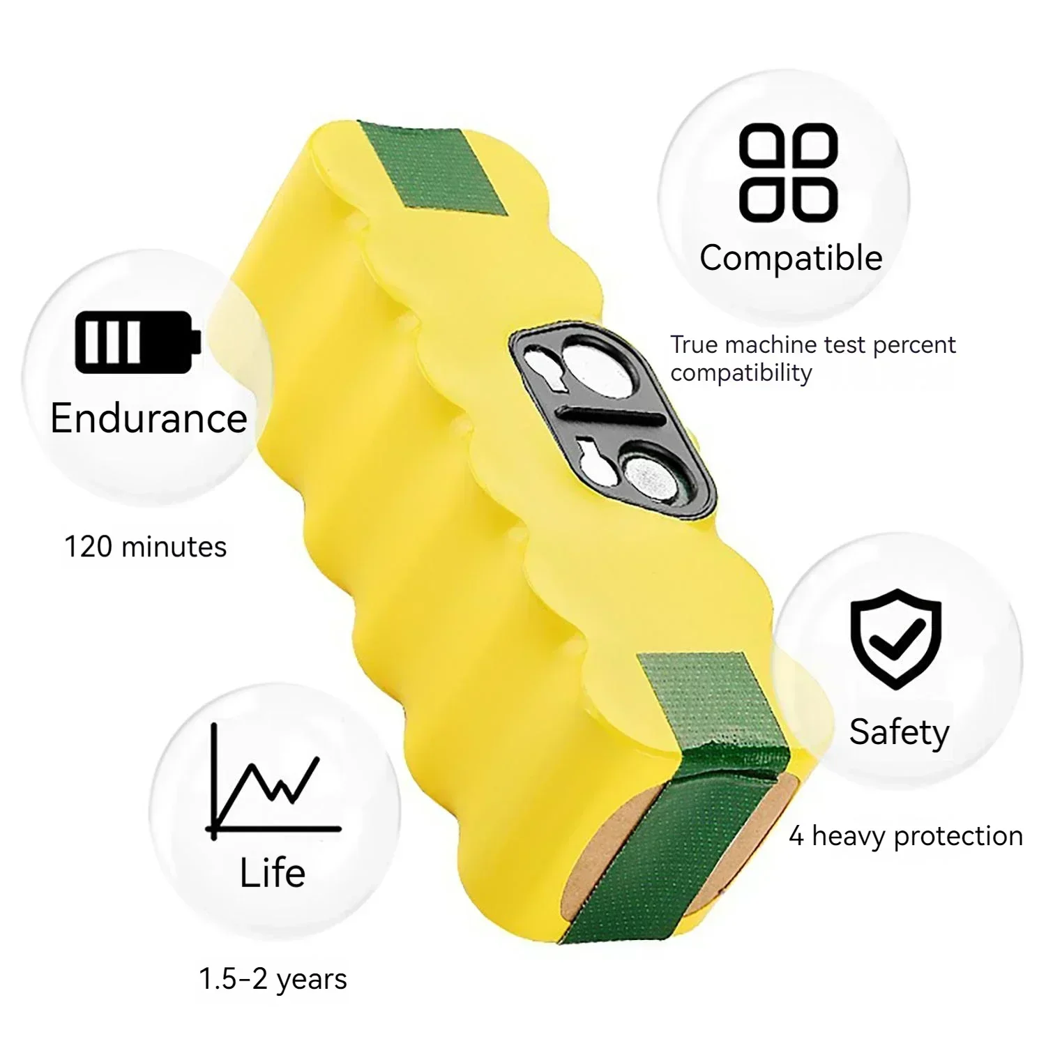 Batería de Robot aspirador de  - 4S Lipo Battery 14.8V 6000Mah reseña y precio