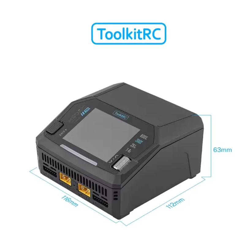 ToolkitRC M6DAC V2 cargador de - Toolkitrc M6Dac Smart Charger reseña y precio