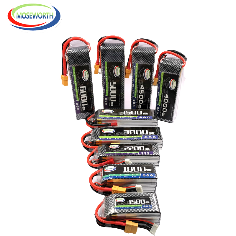 2S 3S 4S 6S RC LiPo batería 7, - 4S Lipo Battery 14.8V 6000Mah reseña y precio