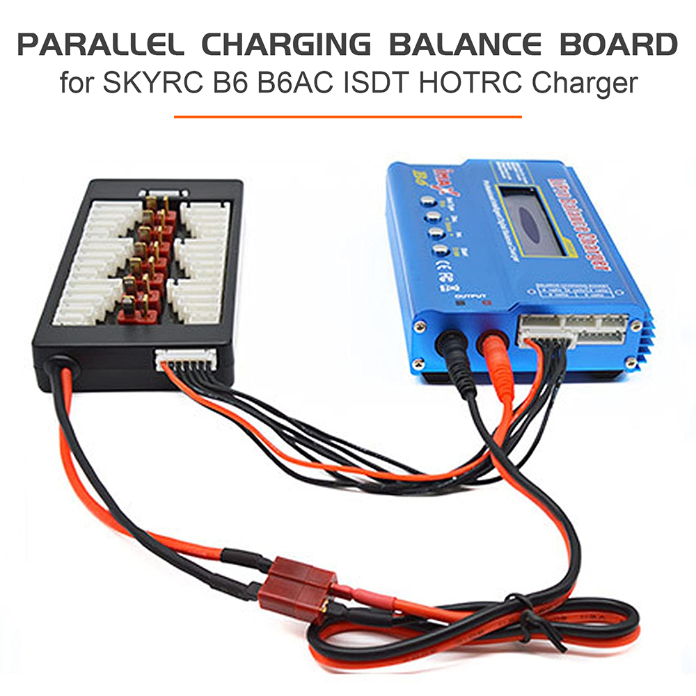 Placa adaptadora de carga bala - 12S Lipo Battery Balancing Board reseña y precio