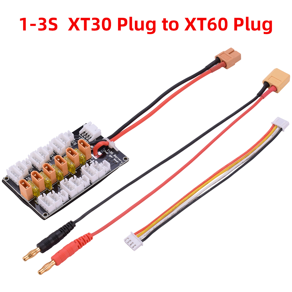Placa adaptadora de carga bala - 12S Lipo Battery Balancing Board reseña y precio