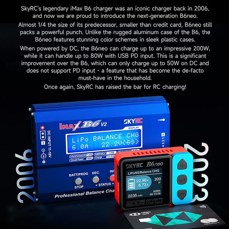 Cargador de Baterías SkyRC B6n - Skyrc B6 Neo Smart Charger reseña y precio