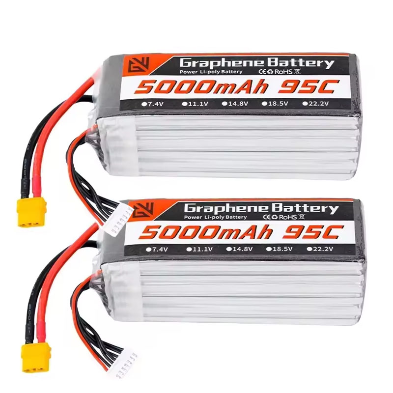Batería Lipo 6S 5000mAh XT60 X - 6S Lipo Battery 22.2V 5000Mah reseña y precio