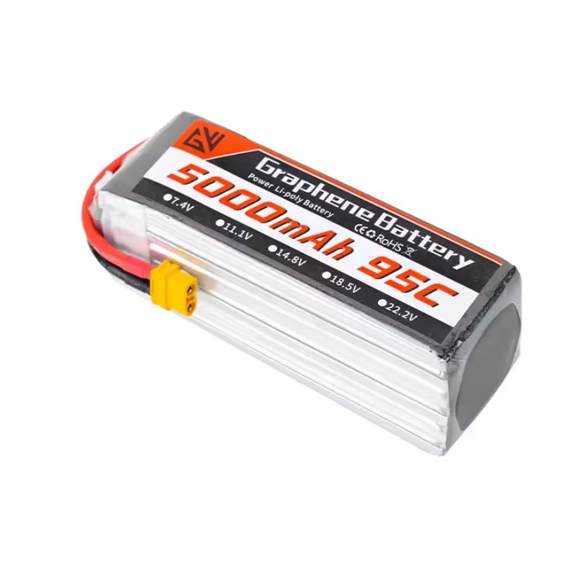 Batería Lipo 6S 5000mAh XT60 X - 6S Lipo Battery 22.2V 5000Mah reseña y precio