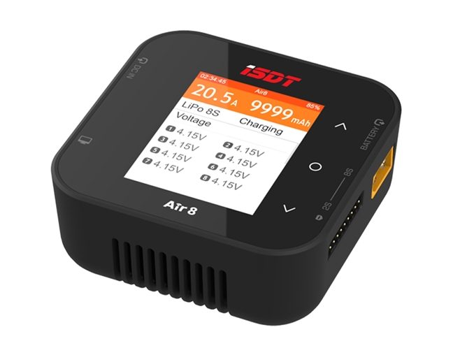 Cargador de Baterías Air8 500W - Isdt Air8 8S Lipo Charger reseña y precio