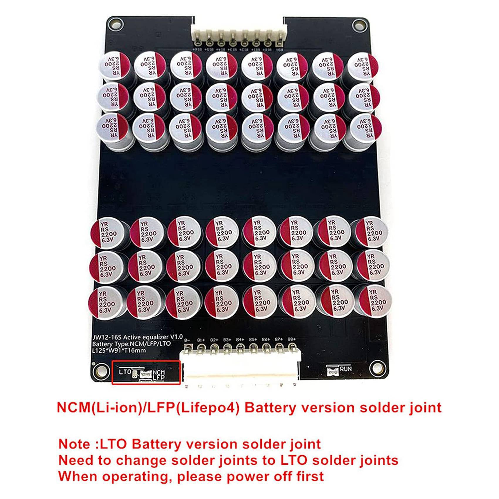 ABZZ-2X 12S 13S 14S 15S 16S Ec - 12S Lipo Battery Balancing Board reseña y precio