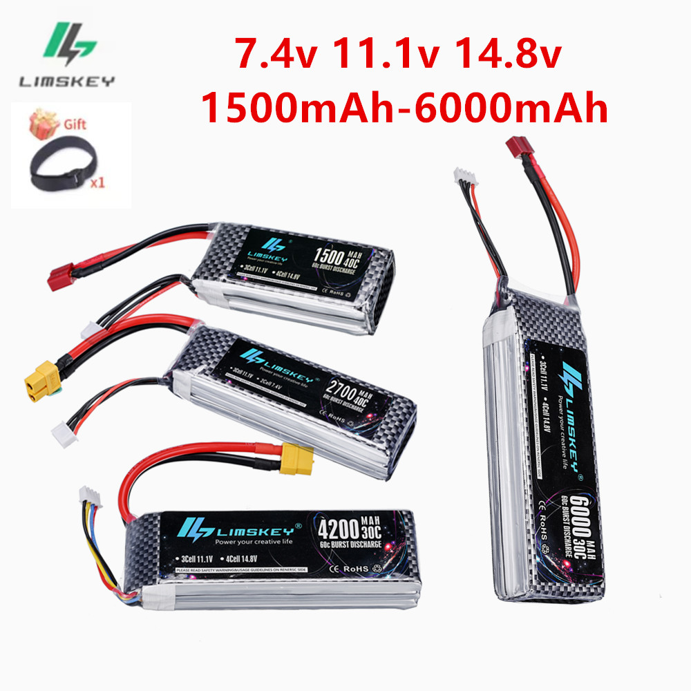 Batería Lipo 2S 3S 4S 7,4 V 11 - 4S Lipo Battery 14.8V 6000Mah reseña y precio