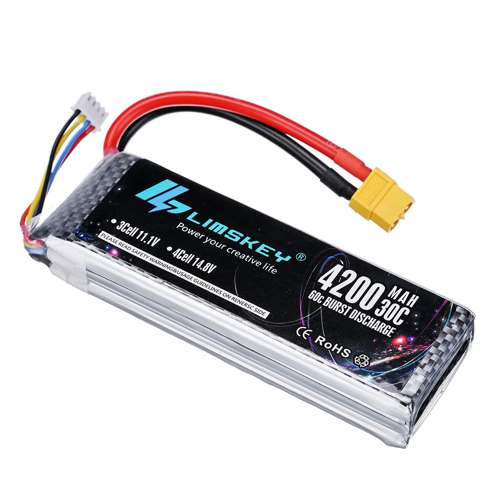 Batería Lipo 2S 3S 4S 7,4 V 11 - 4S Lipo Battery 14.8V 6000Mah reseña y precio