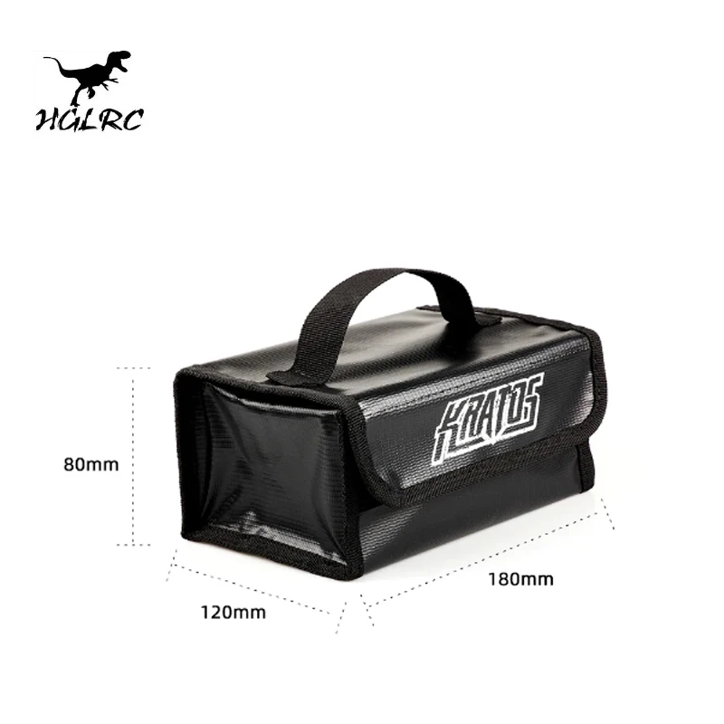 HGLRC Soporte Lumbar y Bolsa d - Lipo Battery Fireproof Safety Charge Box reseña y precio