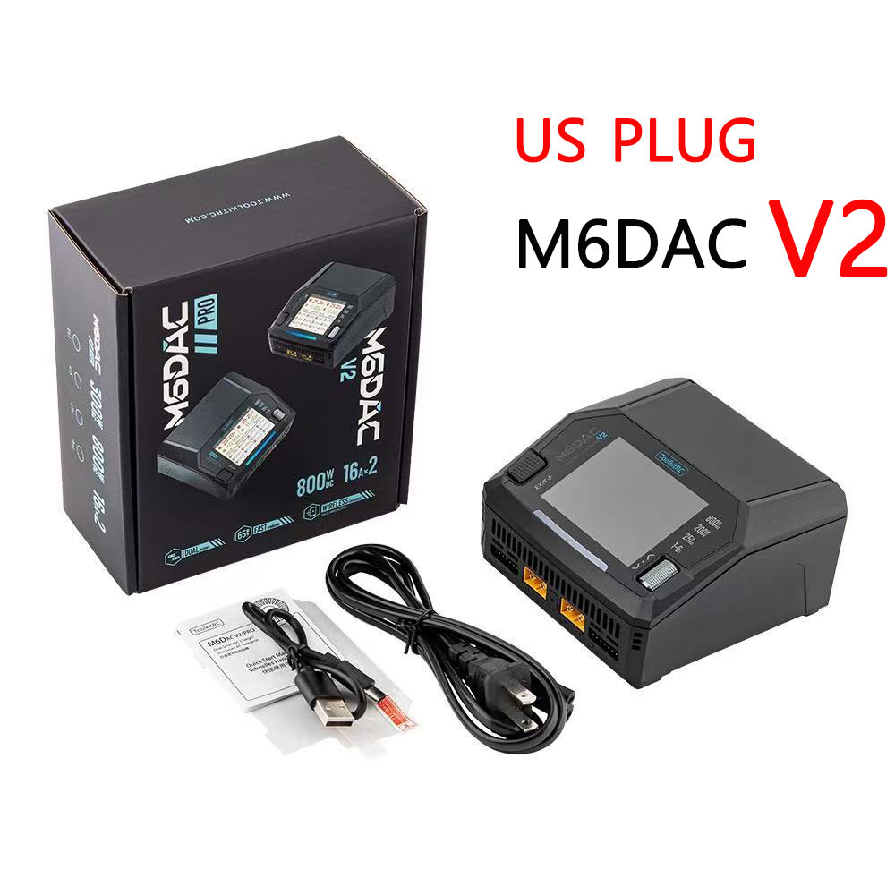 Cargador/Descargador de Baterí - Toolkitrc M6Dac Smart Charger reseña y precio