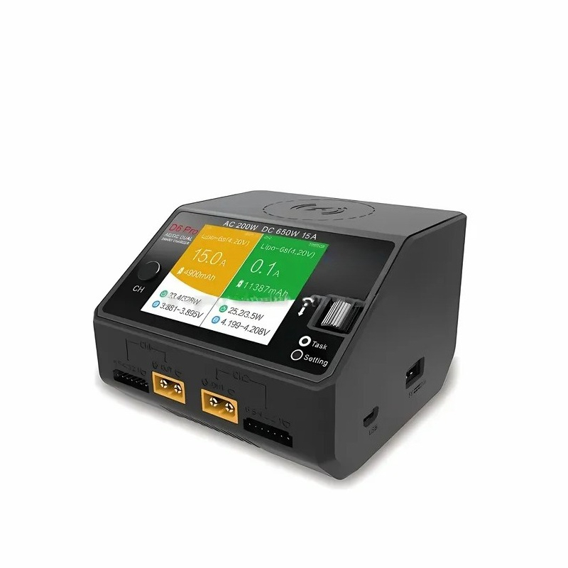 Cargador Inteligente D6 Pro en - Hota D6 Pro Dual Lipo Charger reseña y precio